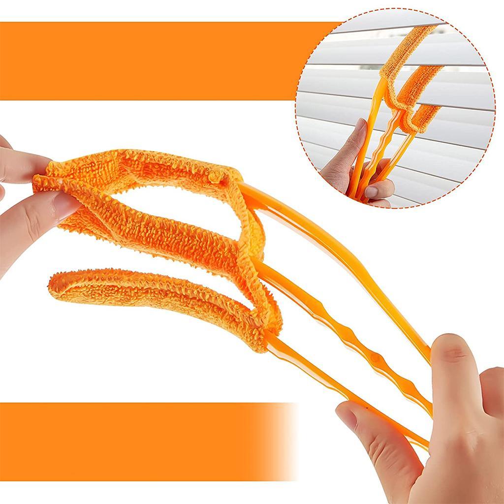 Blinds Duster 7 Finger Blinds Cleaning Brush for Window Air Conditioners