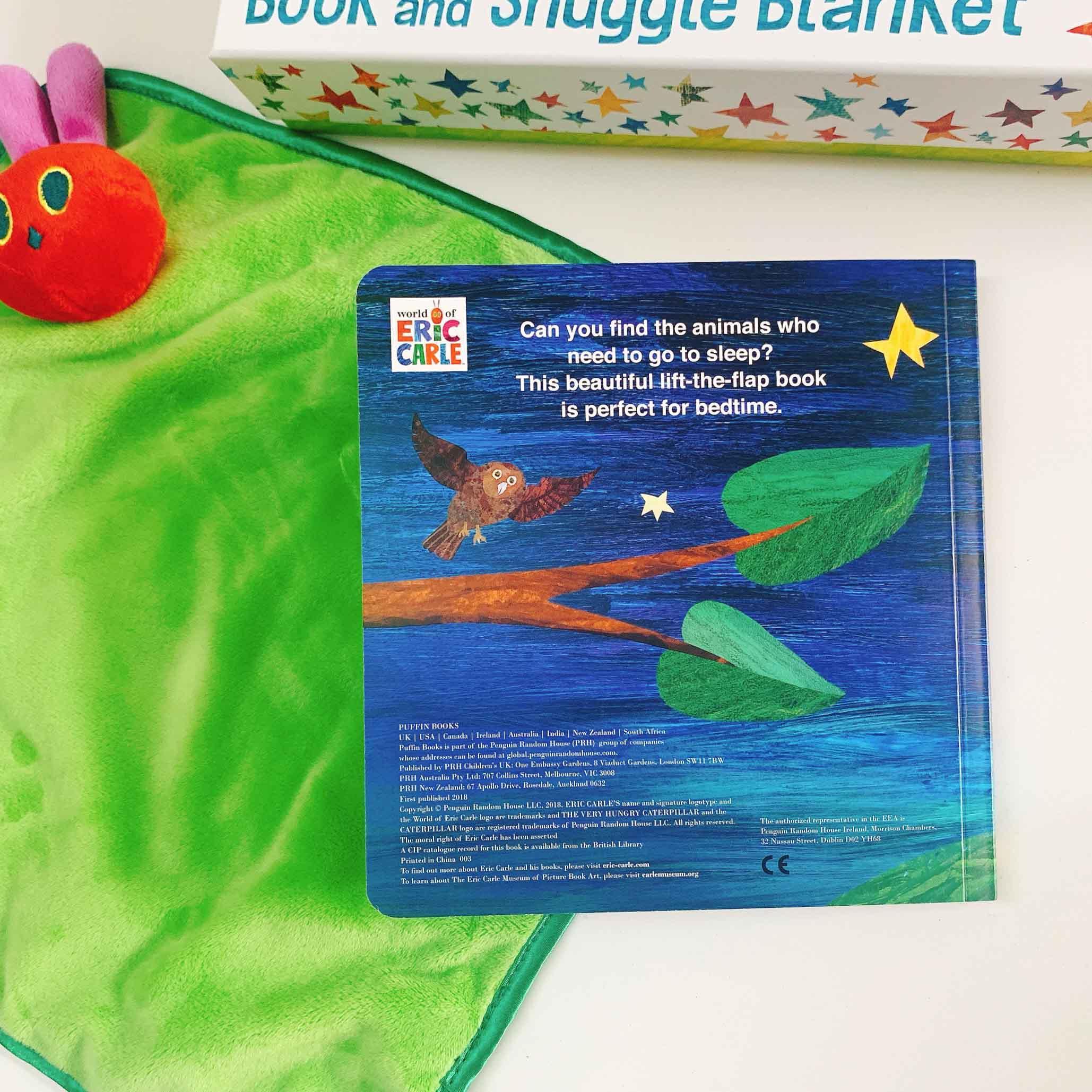 The Very Hungry Caterpillar Book and Snuggle Blanket