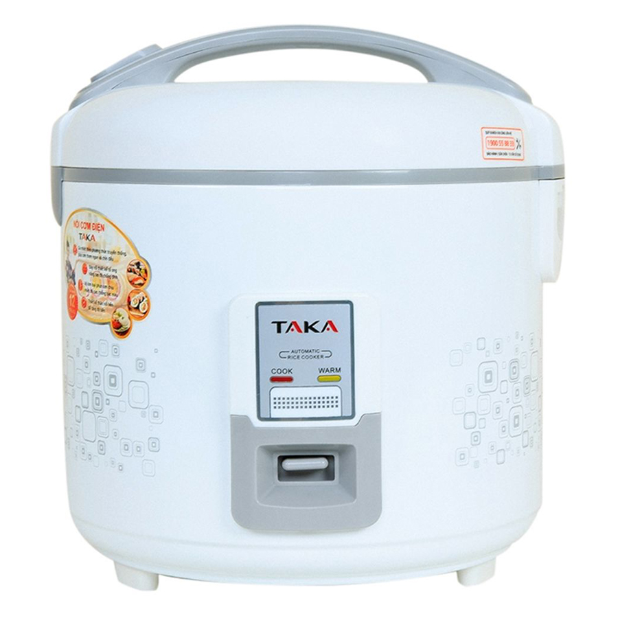 Nồi Cơm Điện Taka TKRC28A (2.8L) – Trắng - Hàng chính hãng