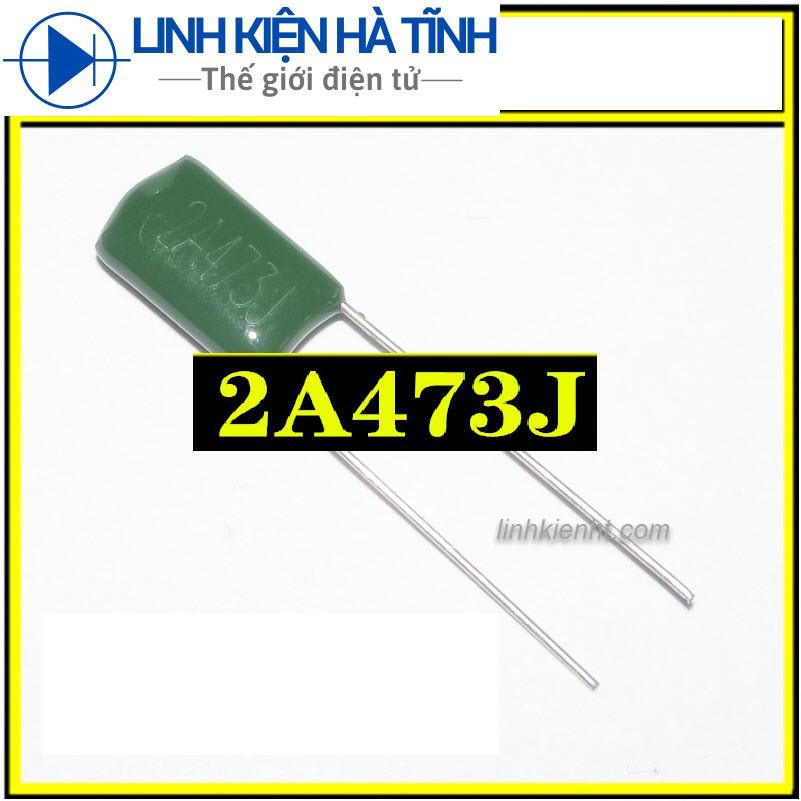 TỤ MICA 2A473J 100V 473PF 47nF 0.047uF 100V/473J