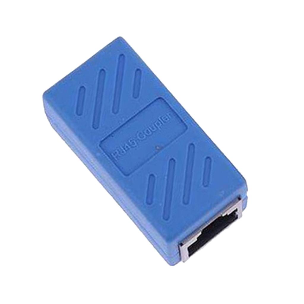Coupler Inline CAT5E Coupler LAN Cable Connector Female To Female