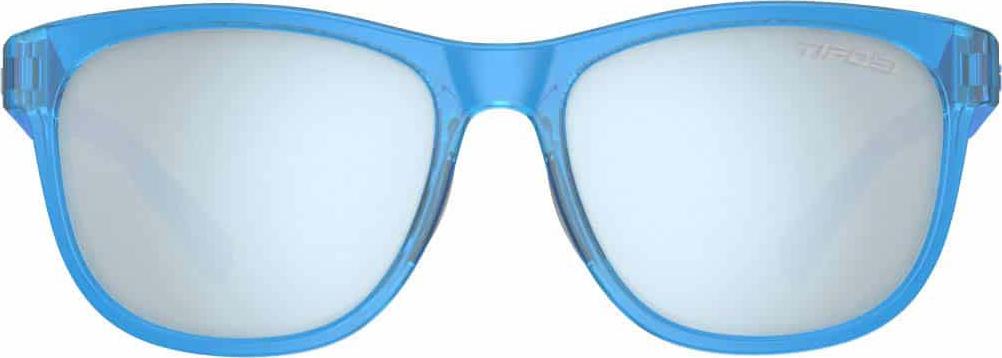 Kính mát thể thao Unisex Tifosi Swank - Gọng Crystal Sky Blue, Tròng Smoke Bright Blue