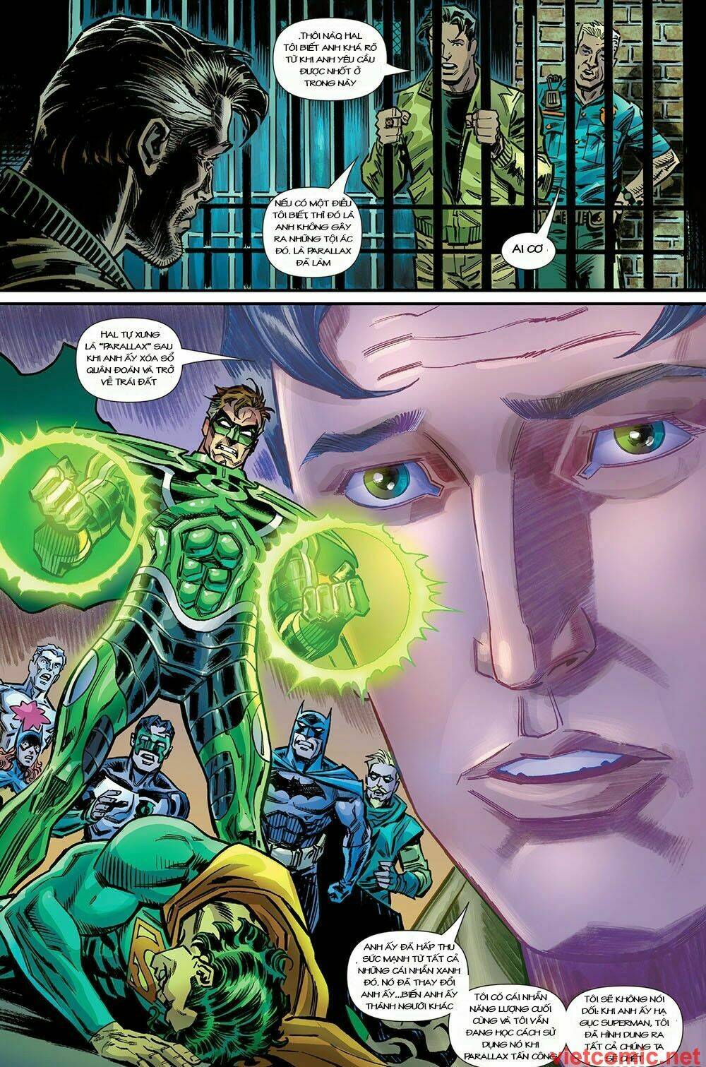 convergence: green lantern - parallax chapter 1 5
