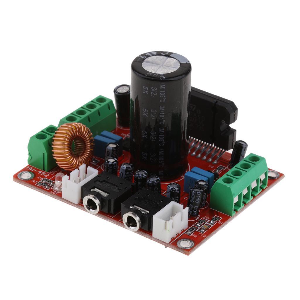 TDA7850 4X50W Car Audio Power Amplifier Board Module BA3121 Denoiser Red