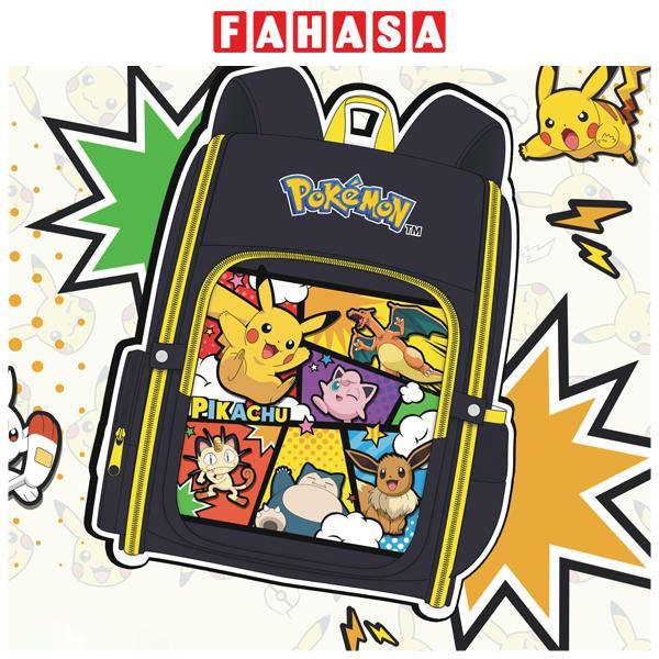 Ba Lô Chống Gù Pokemon - Siêu Nhẹ, Bảo Vệ Cột Sống - Thiên Long BP-036/PKM