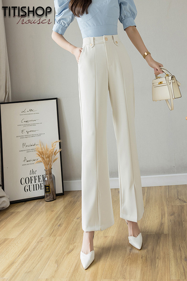 Quần tây nữ baggy Titishop QDN174