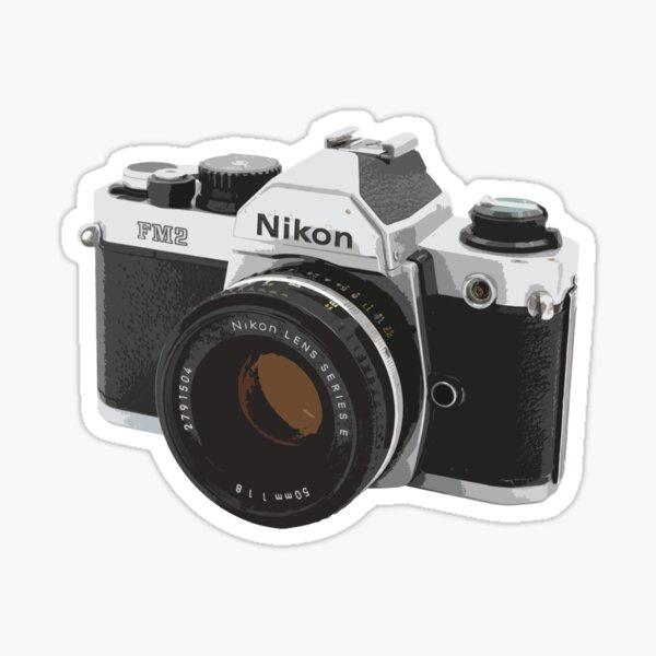 Bộ sticker trang trí mũ bảo hiểm, laptop chủ đề hội họa cổ điển phong cách máy ảnh camera photo