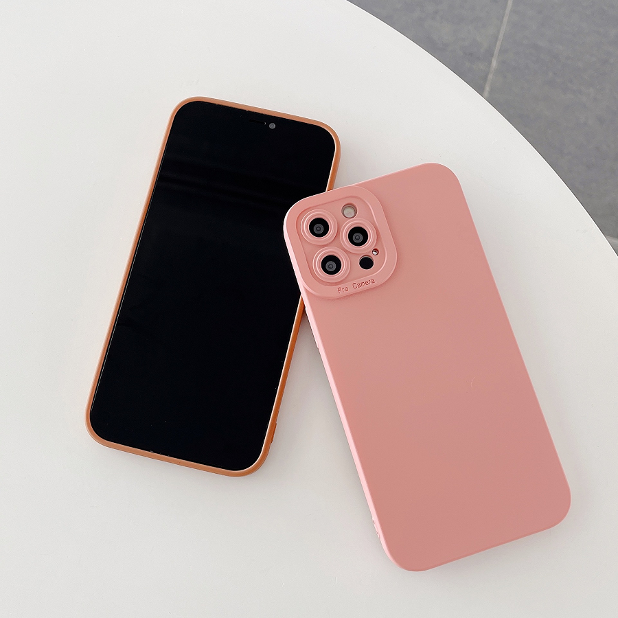 Ốp lưng viền vuông phong cách iphone 13 dành cho 7Plus,8plus,Xs,Xs Max, 11 ProMax, 12ProMax,13,13ProMax