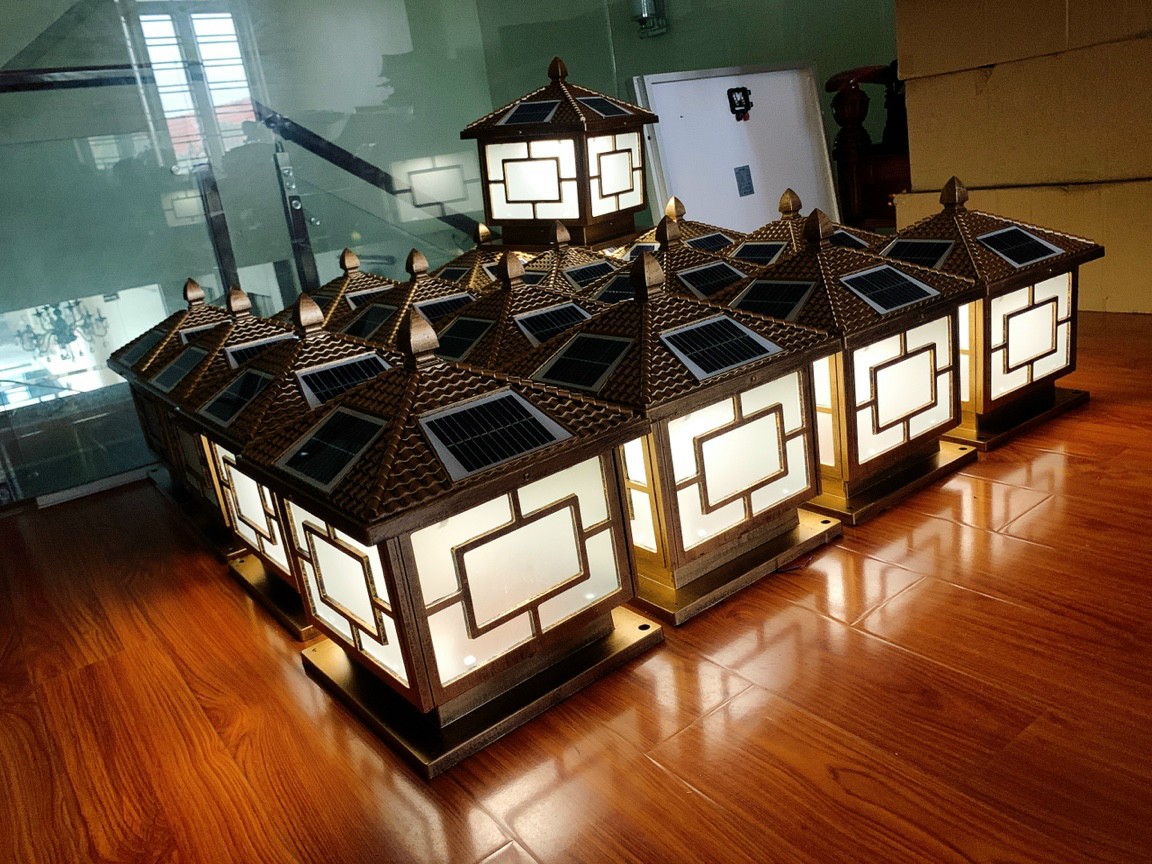 Đèn trang trí trụ cổng nhà