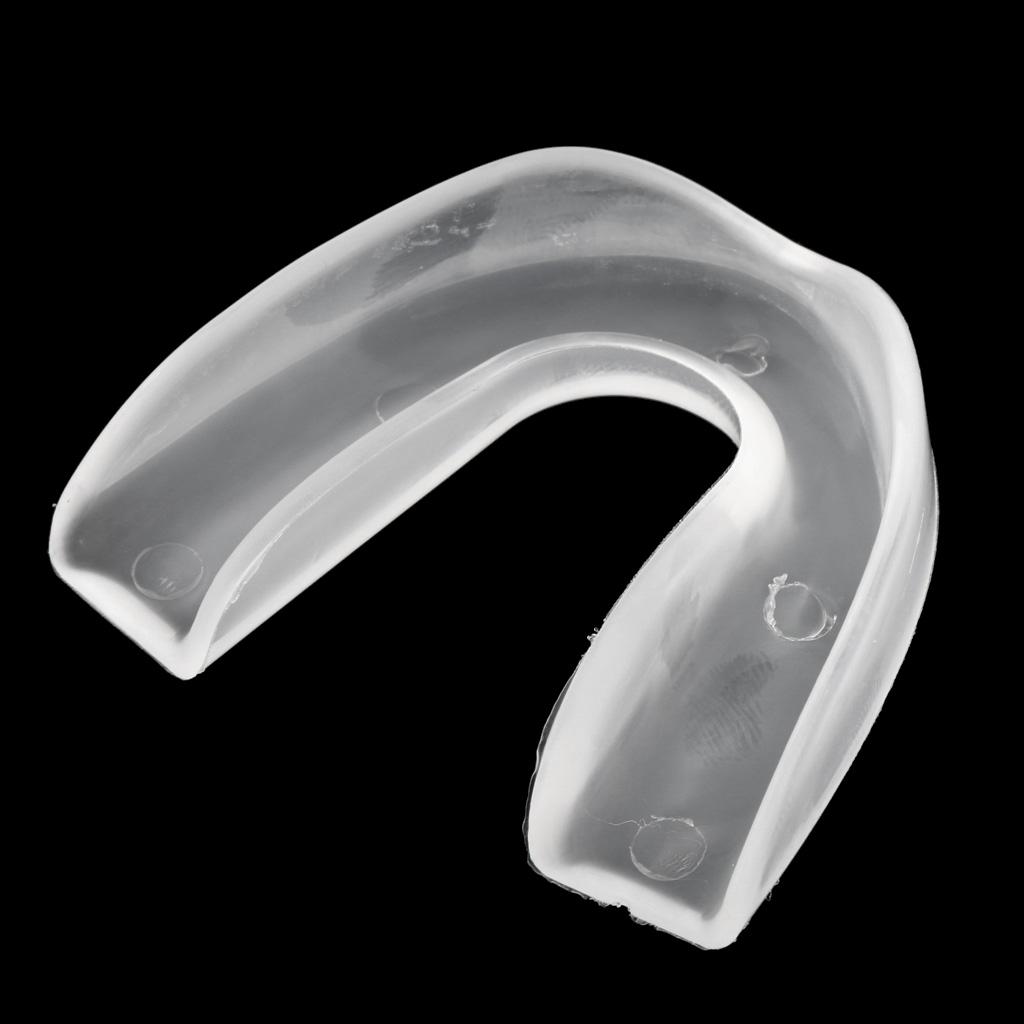 Silicone Canh Chỉnh Miệng Bảo Vệ Boxing MMA Răng Bảo Vệ Gum Shield