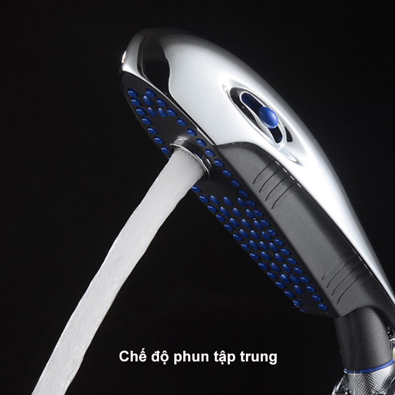 Đầu vòi sen tắm 3 chế độ, tiết kiệm nước, thiết kế hình cá heo DP318