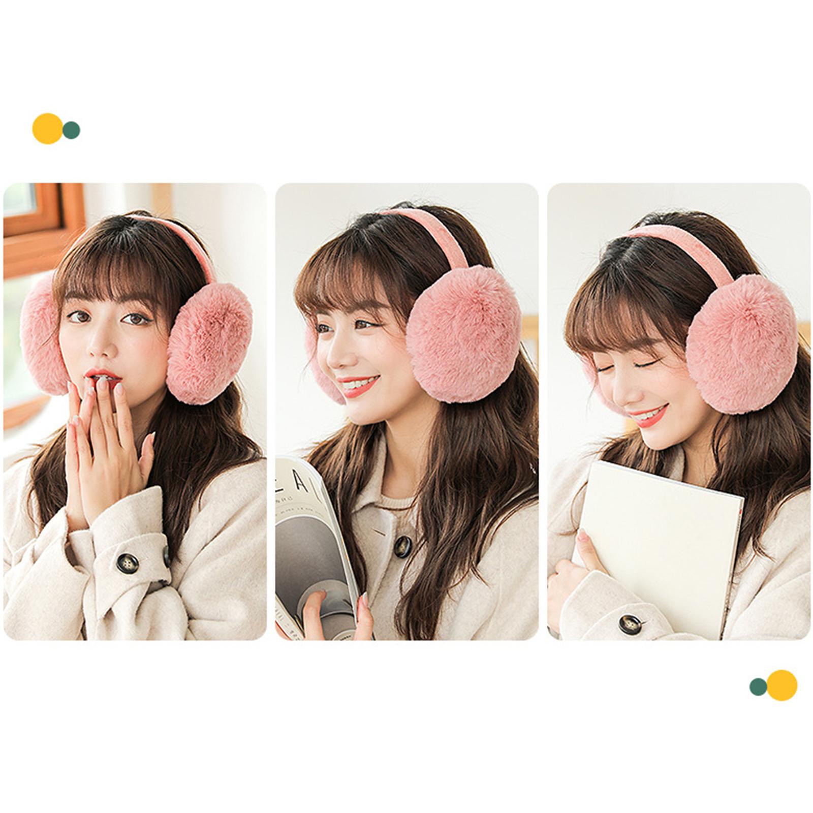 Bịt Tai Lông Thú Giữ Ấm Sang Trọng Cho Nữ