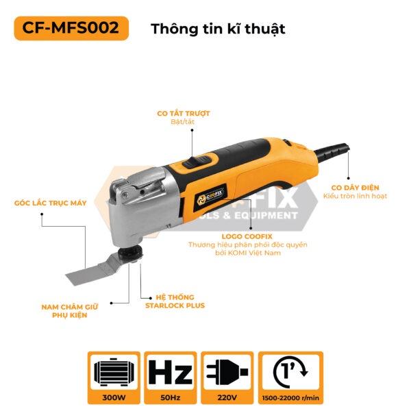 MÁY CƯA ĐA NĂNG 300W CF-MFS002 - COOFIX - HÀNG CHÍNH HÃNG