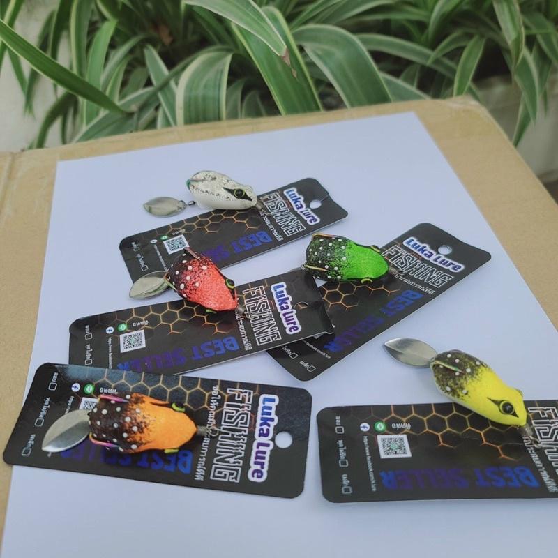 Mồi Nhái Thái Lan Luka lure body siêu mềm siêu nhạy 9gr