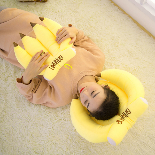 Nải Chuối Nhồi Bông Tựa Lưng
