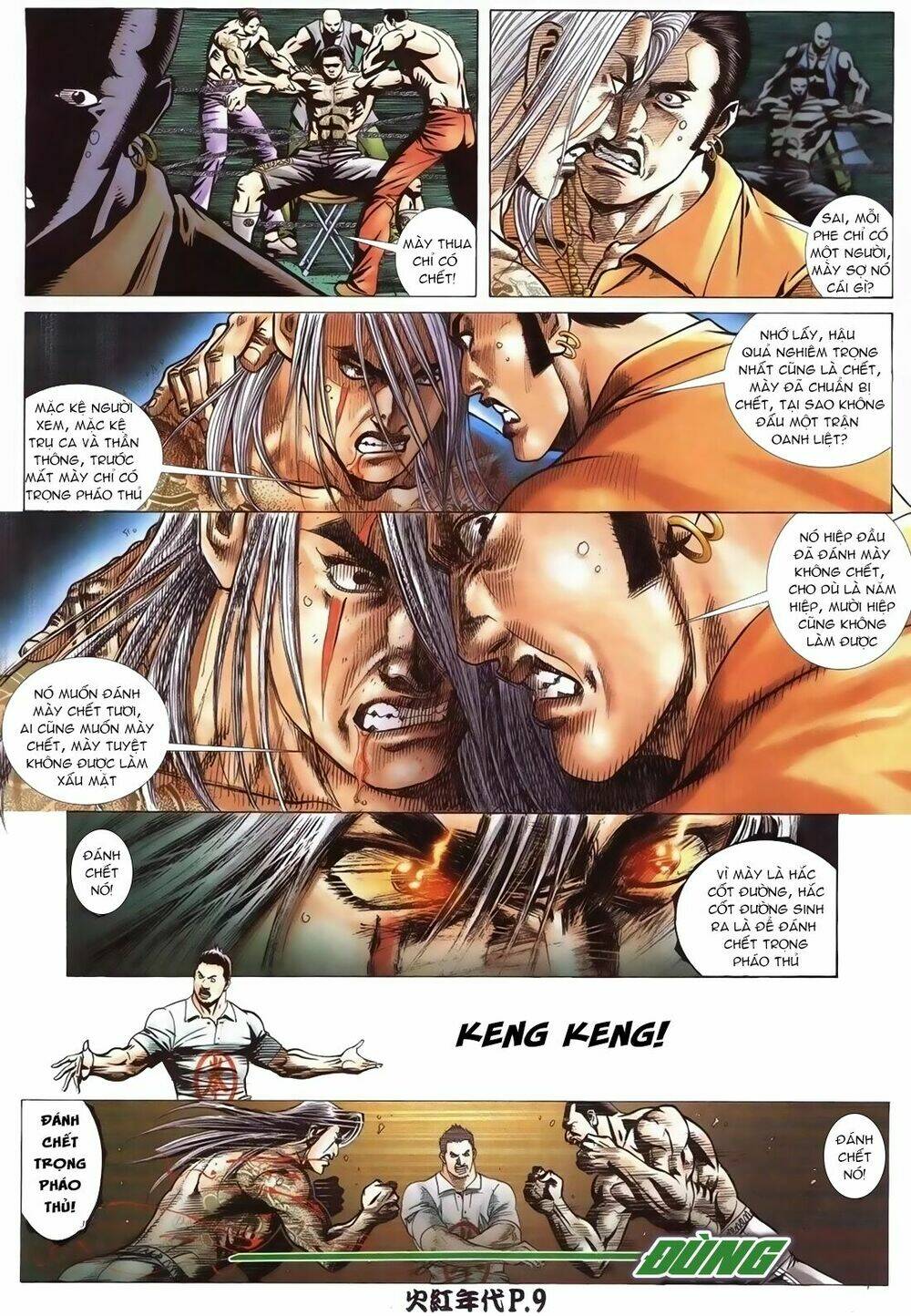 hỏa hồng niên đại hắc cốt đường chapter 80 8