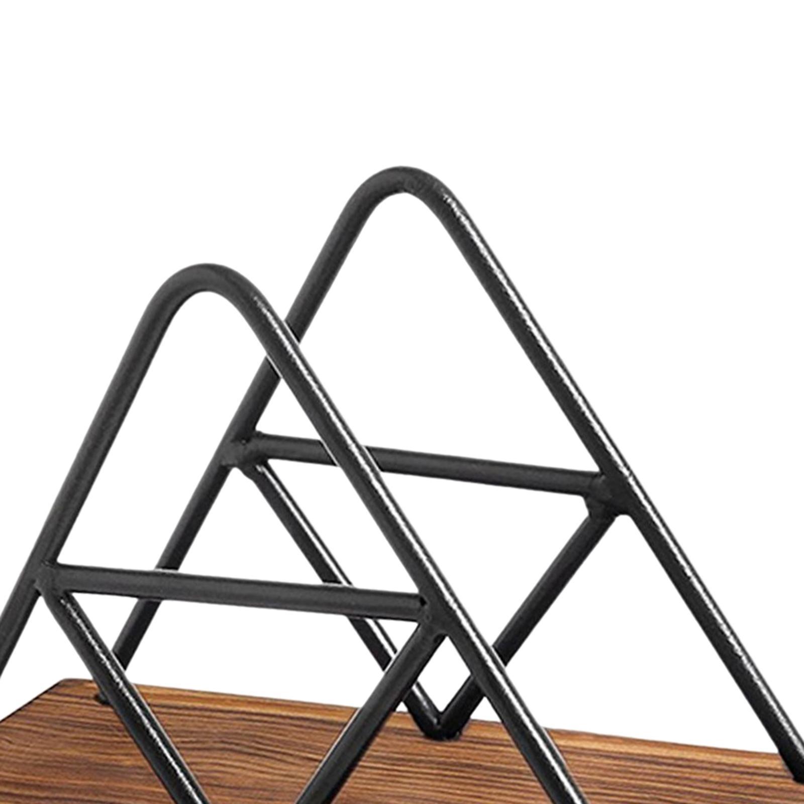 Tabletop Paper Napkin Holder Stand Organizer,Freestanding Tissue Dispenser,Paper Napkin Holder for Picnic Table Party Kitchen Countertops