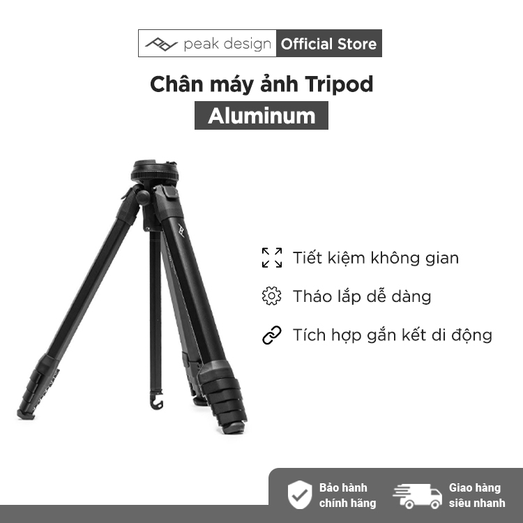 Chân Máy Ảnh tripod Peak Design - Hàng Chính Hãng