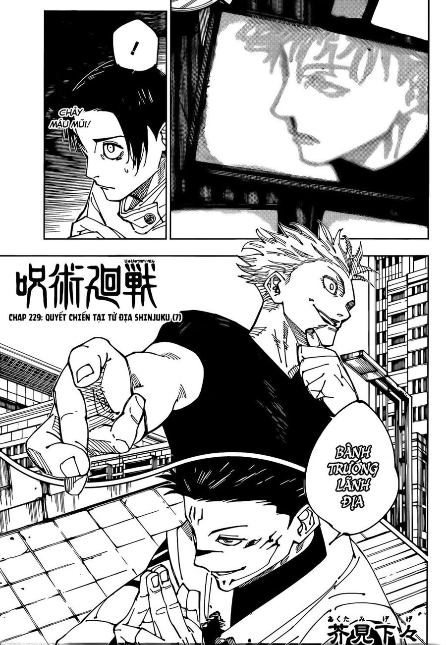 jujutsu kaisen - chú thuật hồi chiến chapter 229 2