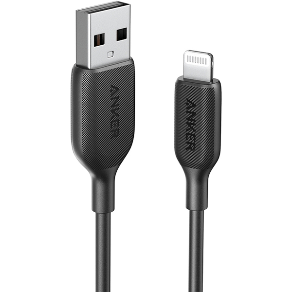 Dây Cáp Sạc Li.ght.ning Cho I.phone Anker Powerline Iii - A8812011 - Hàng Chính Hãng - Đen - 0.9M