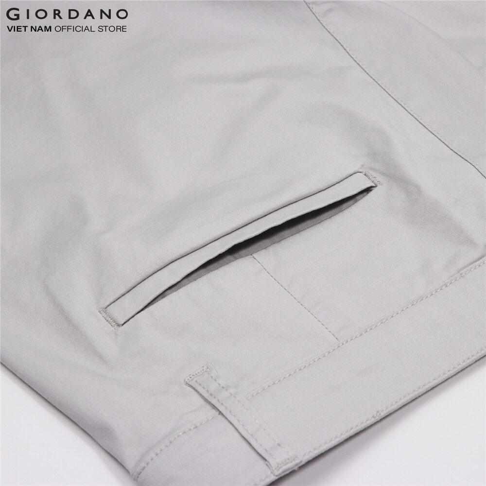 Quần Dài Kaki Nam Slim Tapered Giordano 01122002