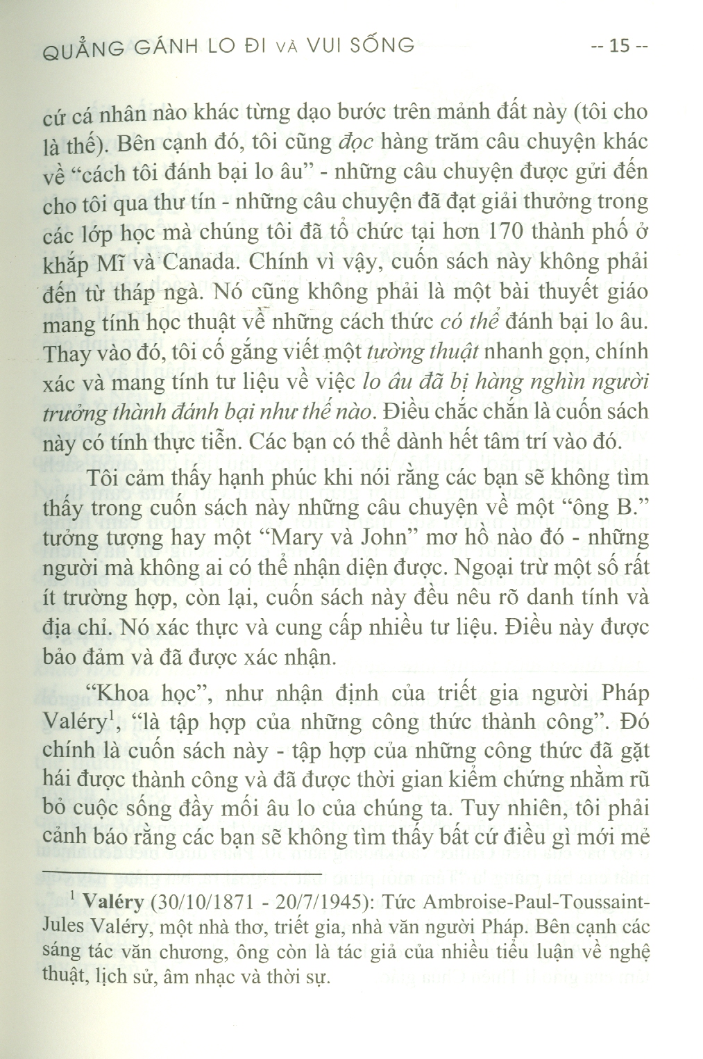 Quẳng Gánh Lo Đi Và Vui Sống - Phiên bản mới - Mai Thị Thu Huyền dịch