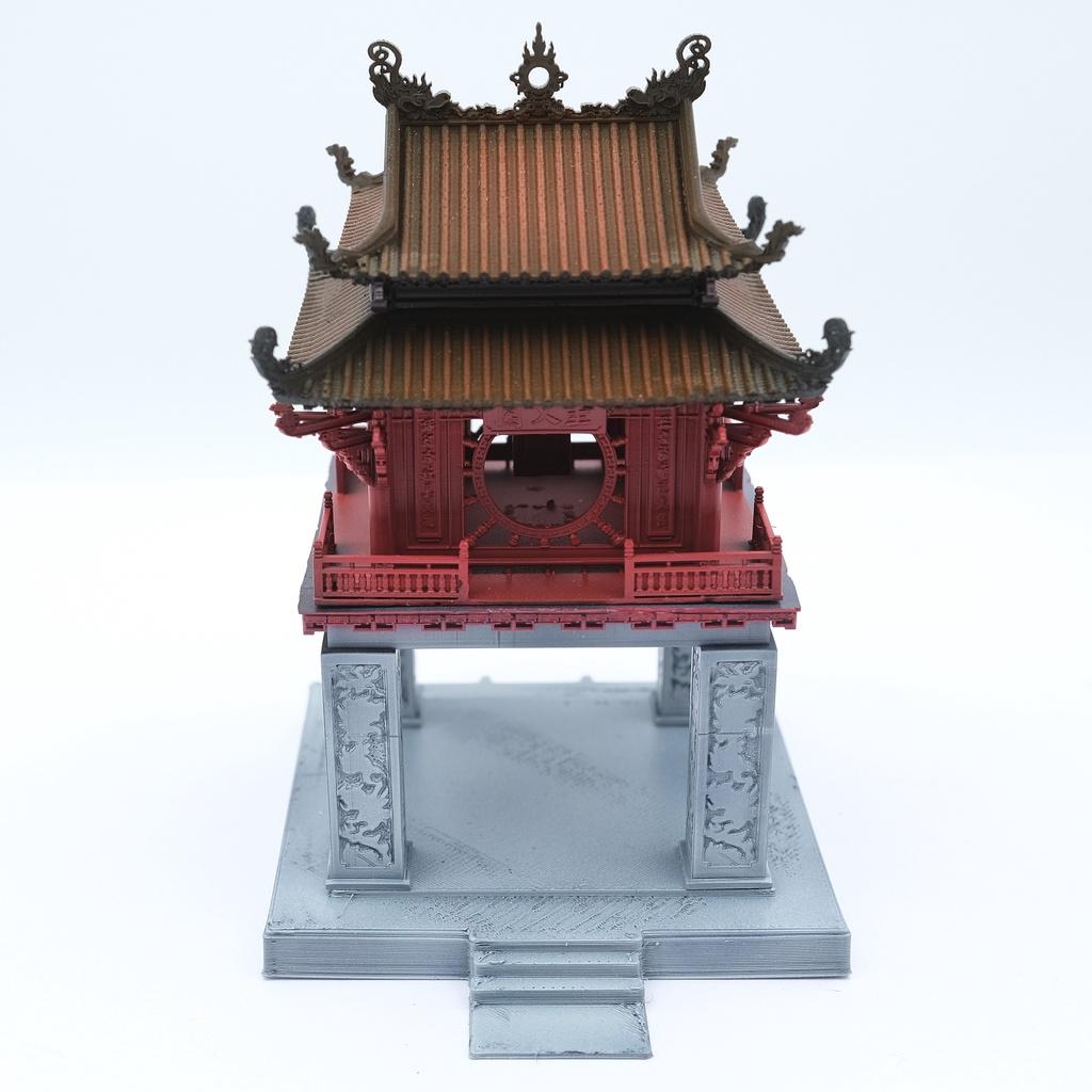 Mô hình tiểu cảnh Việt - Khuê Văn Các - bán cạn - bể cá - hòn non bộ - terrarium - tinh xảo - chất lượng cao