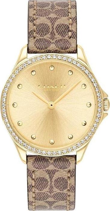 Đồng Hồ Nữ Đính Swarovski Dây Da Coach 14503218 (31mm)