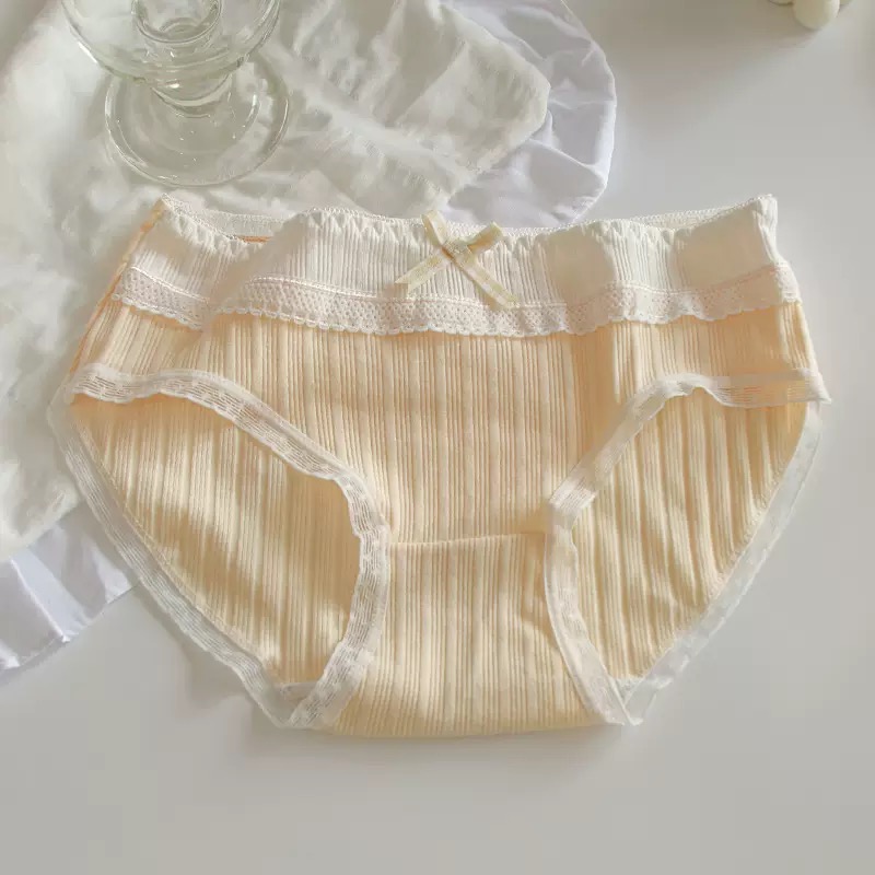 SET 5 QUẦN LÓT THANH LỊCH DỄ THƯƠNG KIỂU NHẬT TỪ 35-70KG DÀNH CHO NỮ