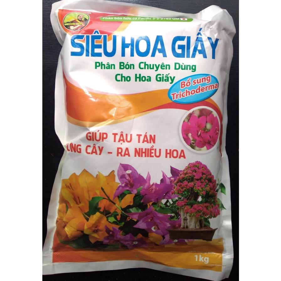 Bộ 3 phân bón kích ra hoa lớn, hoa lâu tàn cây hoa Giấy