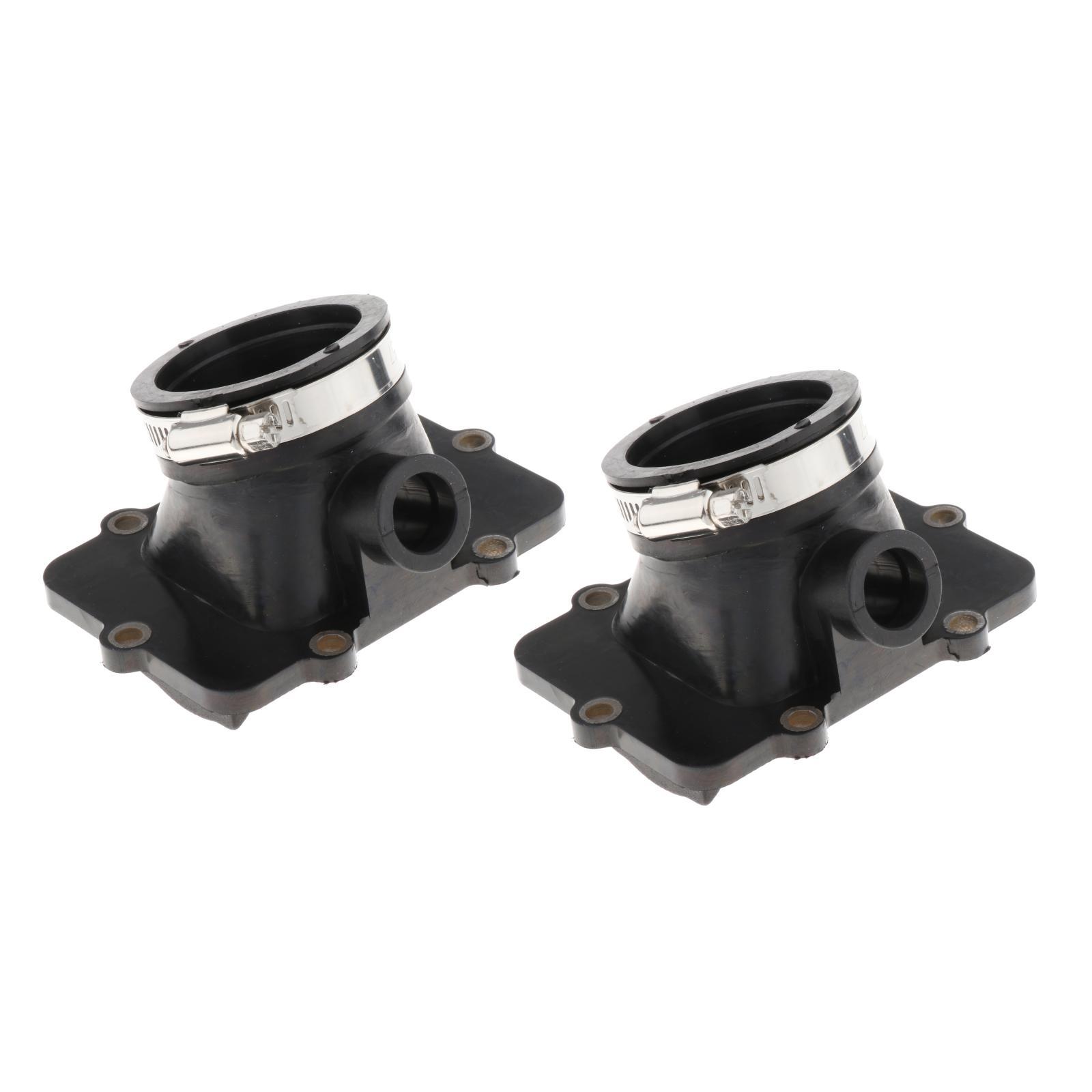 2x Carburetor Carb Intake Manifold Boot Fit for Ski-Doo 600 500 Replacement