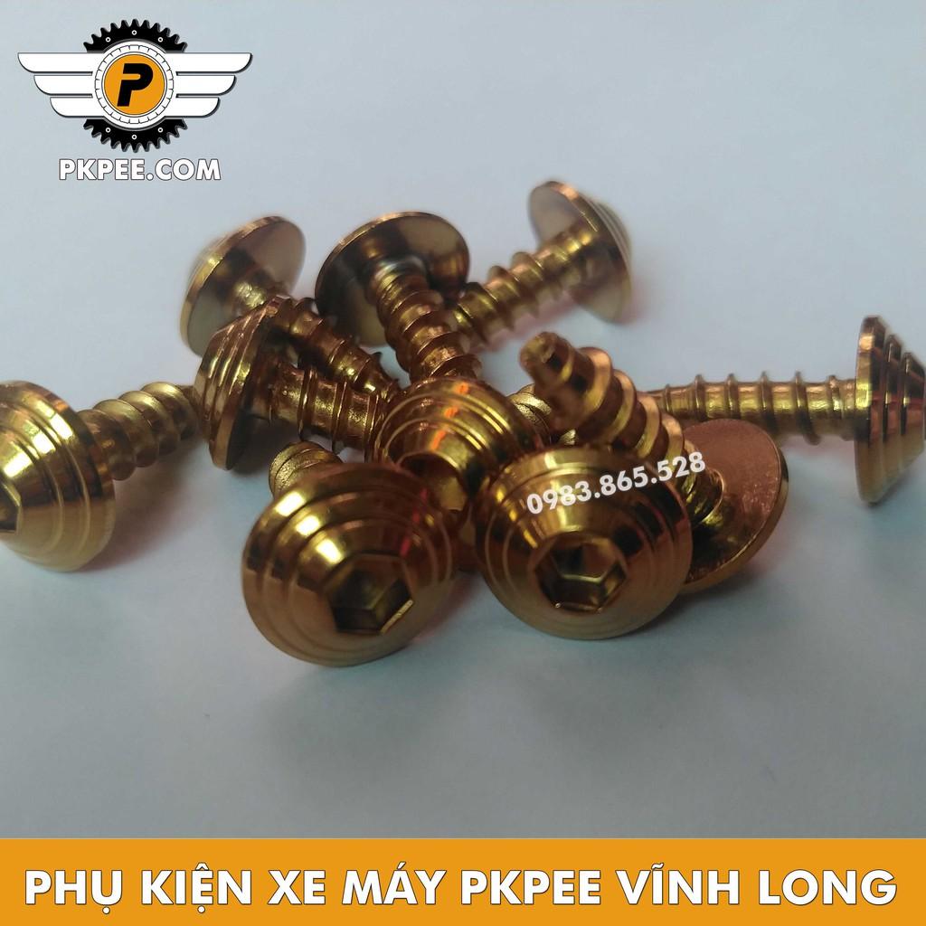Ốc Dù Xoắn 5Ly15 Đầu Lục Giác Gắn Áo Ya