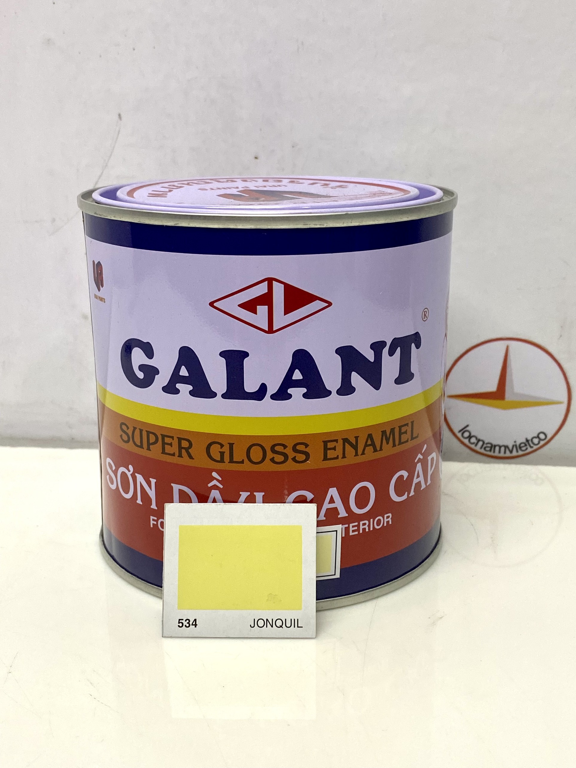 Sơn dầu Galant màu vàng Jonquil 534 _ 0.8L