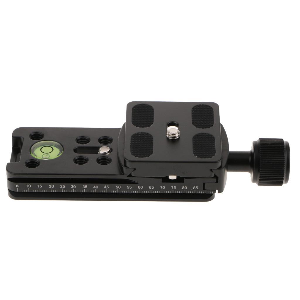 NNR100 Universal Rail Nodal Slide Quick Release Clamp 1/4 Screw for Camera