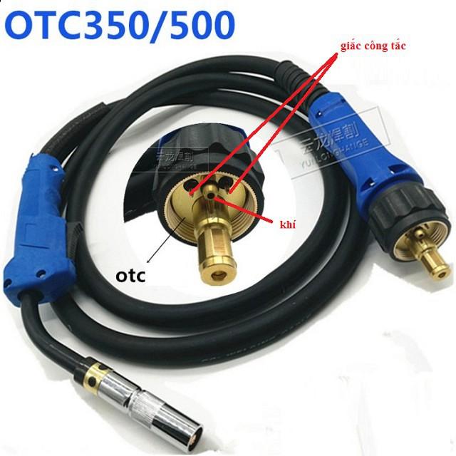 Mỏ hàn mig OTC 500 dài 3M - Súng hàn mig OTC 500