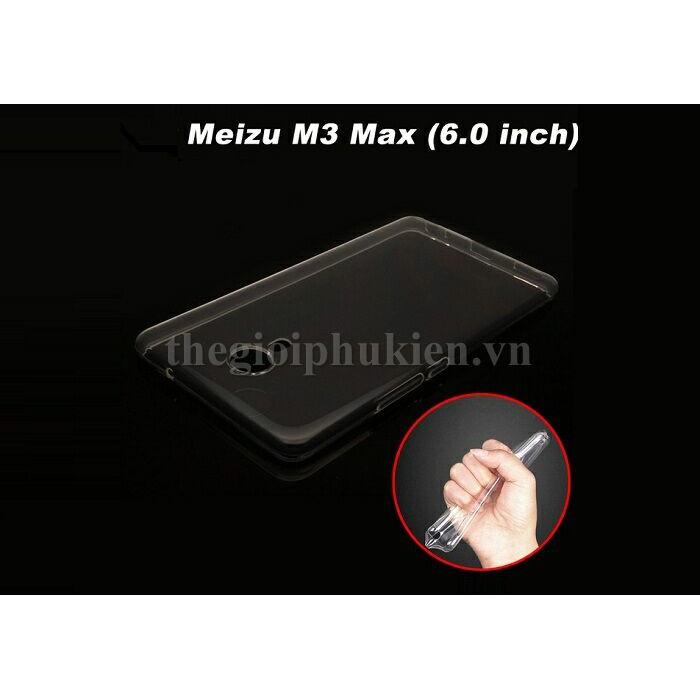 Ốp lưng Meizu M3 Max dẻo trong siêu mỏng 0.5 mm