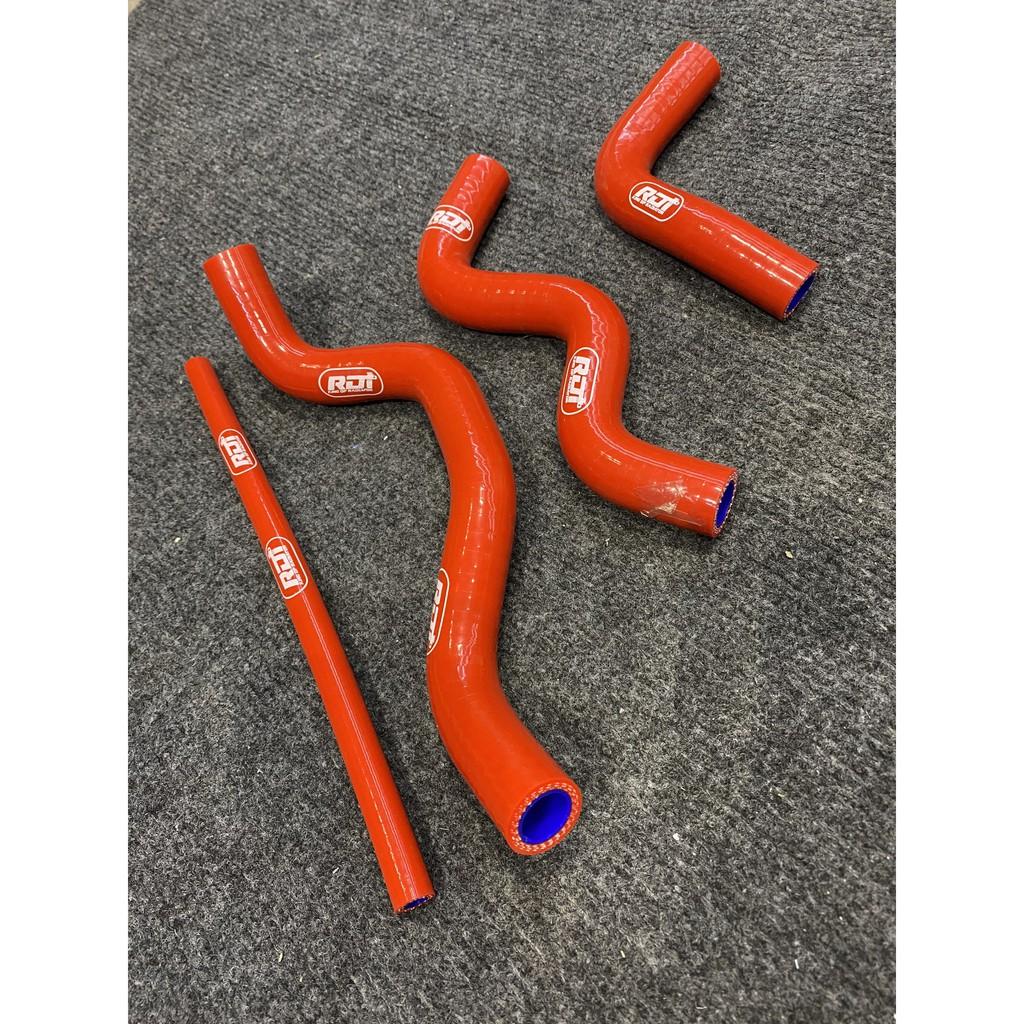 ỐNG NƯỚC SAMCO Uốn Sẵn Chính Hãng KINGDRANG Màu Xanh , Đỏ Dành Cho Các Dòng Xe Raider Satria Sonic Winer Exciter