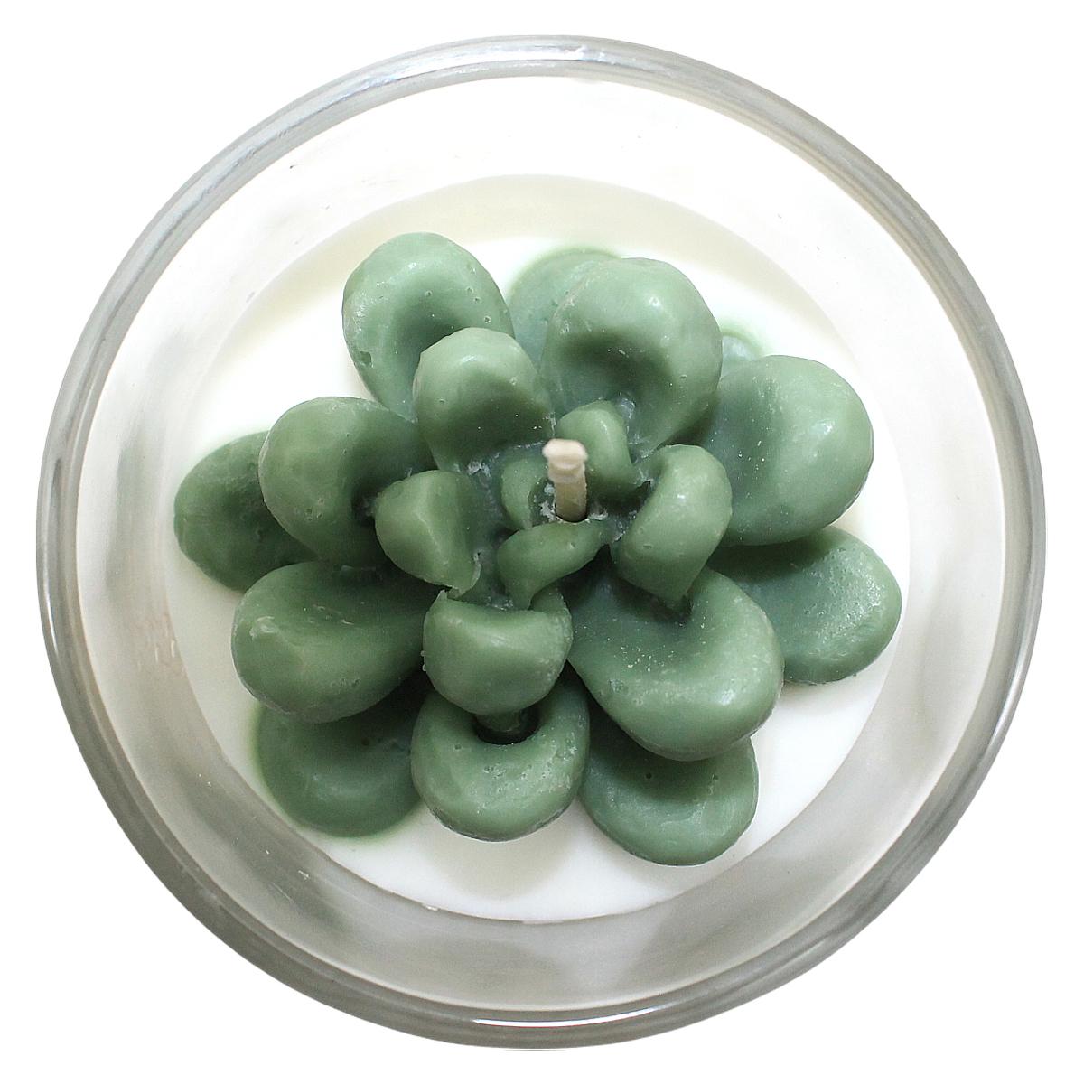 Ly Nến Thơm Hình Sen Đá 3D - Size M - H1