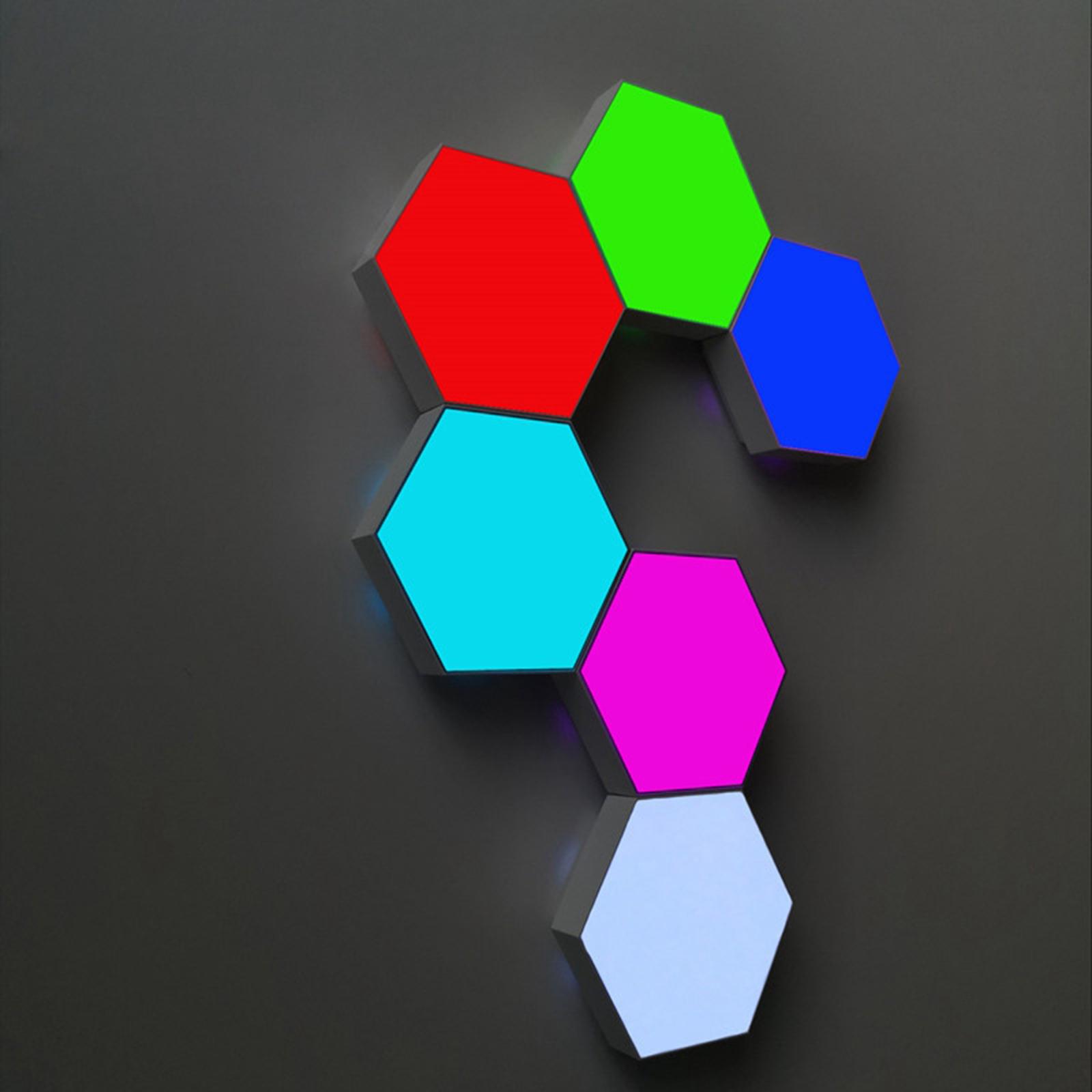Hexagon Light Smart LED Wall Light APP Control Modular Light DIY Night Light