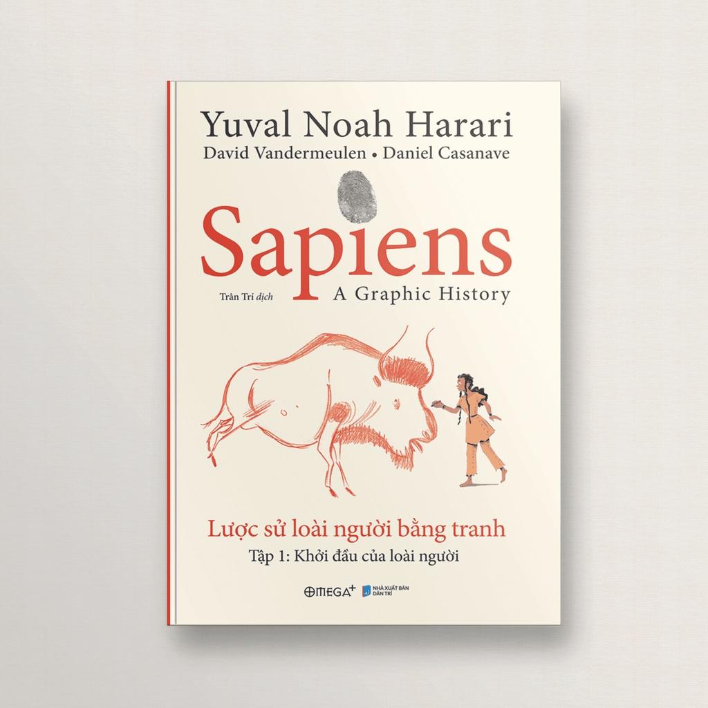 Sách - Sapiens - Lược Sử Loài Người Bằng Tranh - Tập 1: Khởi Đầu Của Loài Người - Omega Plus