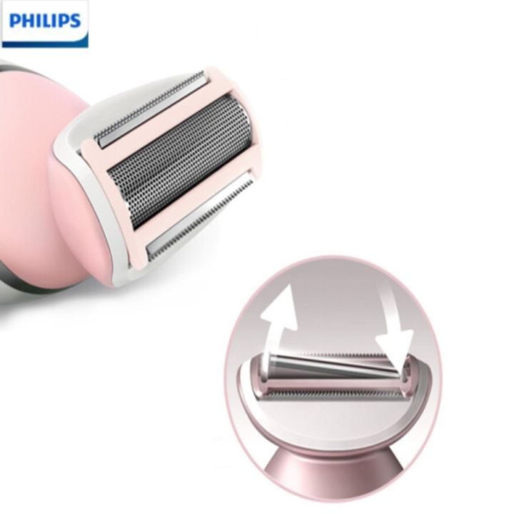 Máy làm sạch lông khô và ướt dùng cho phụ nữ Philips BRL140 - HÀNG NHẬP KHẨU