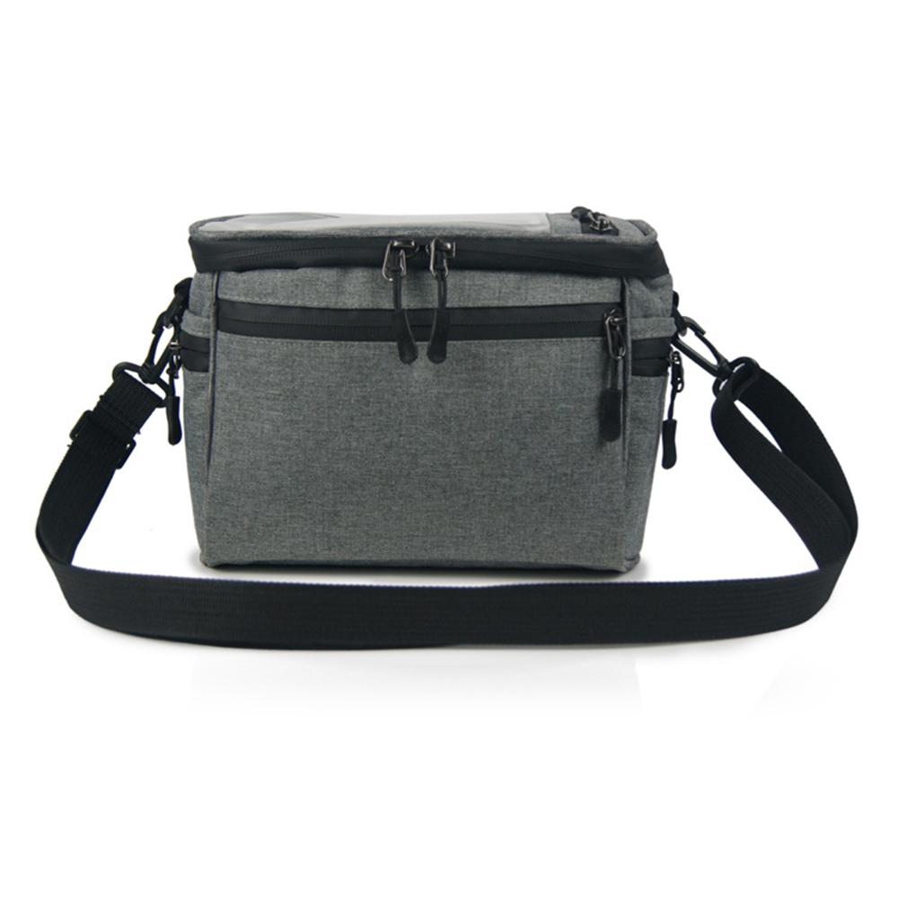 Bicycle Handlebar Bag Cycling Bike Front Tube Bag Bike Pannier Shoulder Bag Carrier Pouch