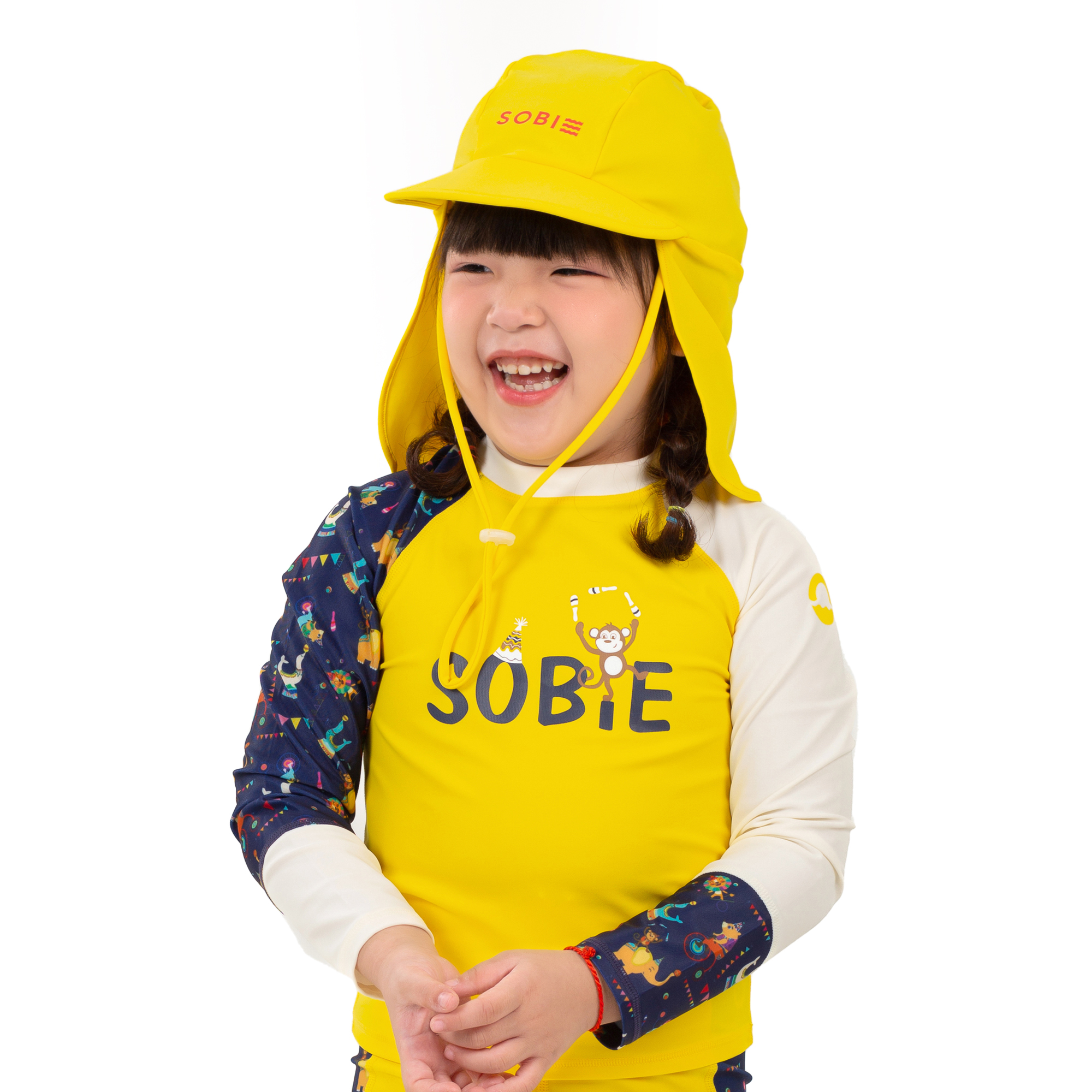 Nón chống nắng trẻ em Yellow Sunshine SOBIE