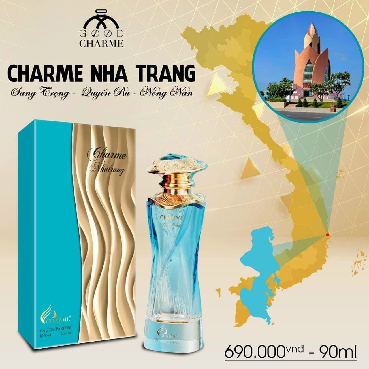 Nước Hoa Nữ Charme Nha Trang 90ml