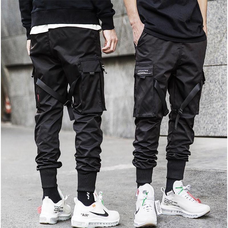Quần jogger túi hộp nam nữ unisex vải kaki xịn co giãn bao ngầu, cực chất (h5)