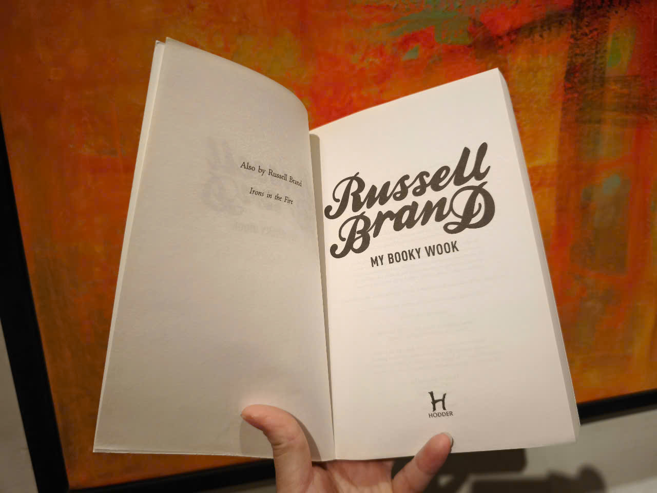 Sách - My Booky Wook by Russell Brand - Nonfiction / Biography in English