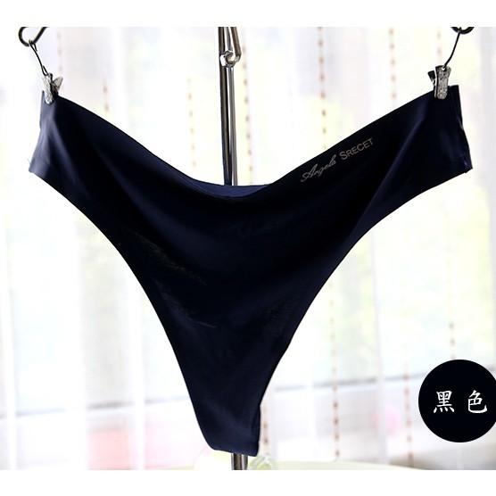 Quần lót nữ trơn thun lạnh cao cấp không viền, Quần Lọt Khe QL009
