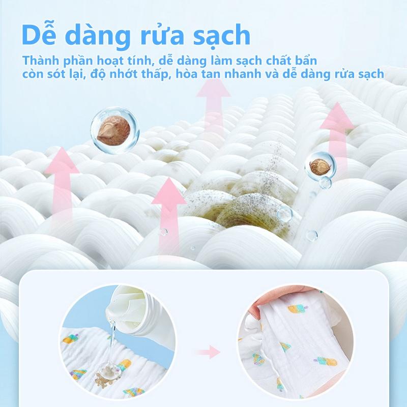 Nước giặt quần áo dành riêng cho bé thương hiệu Einmilk đến từ singapore DET