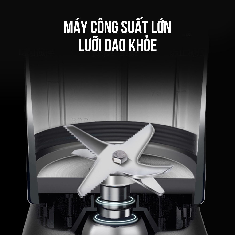 Máy Xay Sinh Tố Cối Thủy Tinh Elmich BLE-1849 - Hàng Chính Hãng