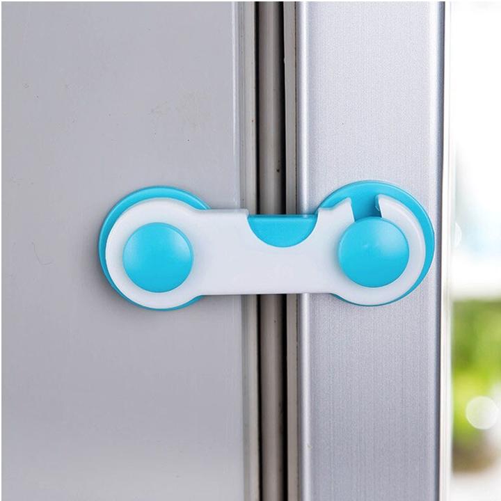 COMBO 4 DÂY KHÓA CHẶN CỬA TỦ, TỦ LẠNH, NGĂN KÉO AN TOÀN CHO BÉ - Màu ngẫu nhiên